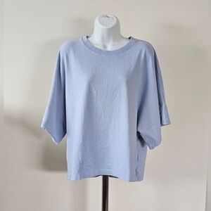 We The Free The Perfect Tee Oversized - Light Blue Size Small